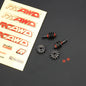 RCAWD AXIAL SCX24 12T&13T Front Rear Worm Gears RCWAD SCX24 12T&13T Front Rear Worm Gears For Axial 1/24 SCX24 Upgrade Parts