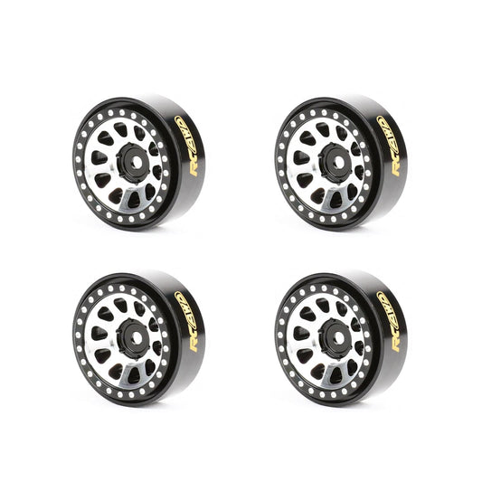 RCAWD AXIAL SCX24 Aluminum Wheels RCAWD Aluminum 1.0" Beadlock Wheel RIM for Axial 1/24 SCX24