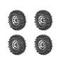 RCAWD AXIAL SCX24 B RCAWD Aluminum 1.0" Beadlock Wheels & Rock Crawling Tires Set for 1/24 RC Crawlers
