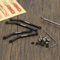 RCAWD AXIAL SCX24 Black RCAWD Axial SCX24 C10 Jeep Wrangler Upgrades High clearance lower linkage toe link tie rod set SCX2543