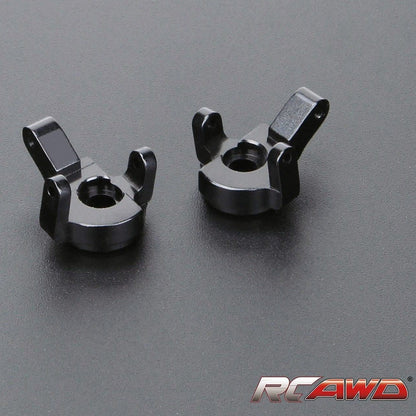 RCAWD AXIAL SCX24 Black RCAWD Axial SCX24 Upgrades Aluminium steering hub carrier SCX2444