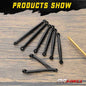 RCAWD AXIAL SCX24 Black RCAWD Axial SCX24 Upgrades Aluminum alloy link set/tie rod set  SCX2450