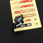 RCAWD AXIAL SCX24 Black RCAWD Axial SCX24 Upgrades Center Transmission Set