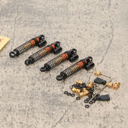 RCAWD AXIAL SCX24 Black RCAWD Axial SCX24 Upgrades threaded long travel damper shock absorber SCX2511