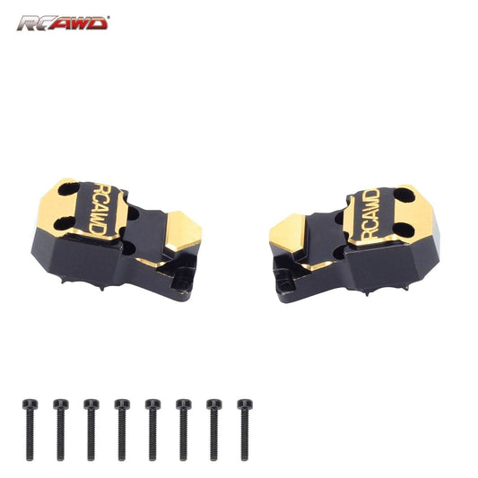 RCAWD AXIAL SCX24 Black RCAWD SCX24 Brass Diff Cover 12g/pc compatiable with AX24