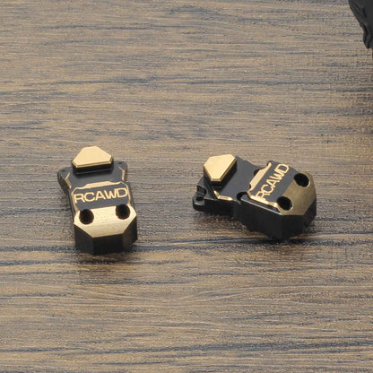RCAWD AXIAL SCX24 Black RCAWD SCX24 Brass Diff Cover 12g/pc compatiable with AX24