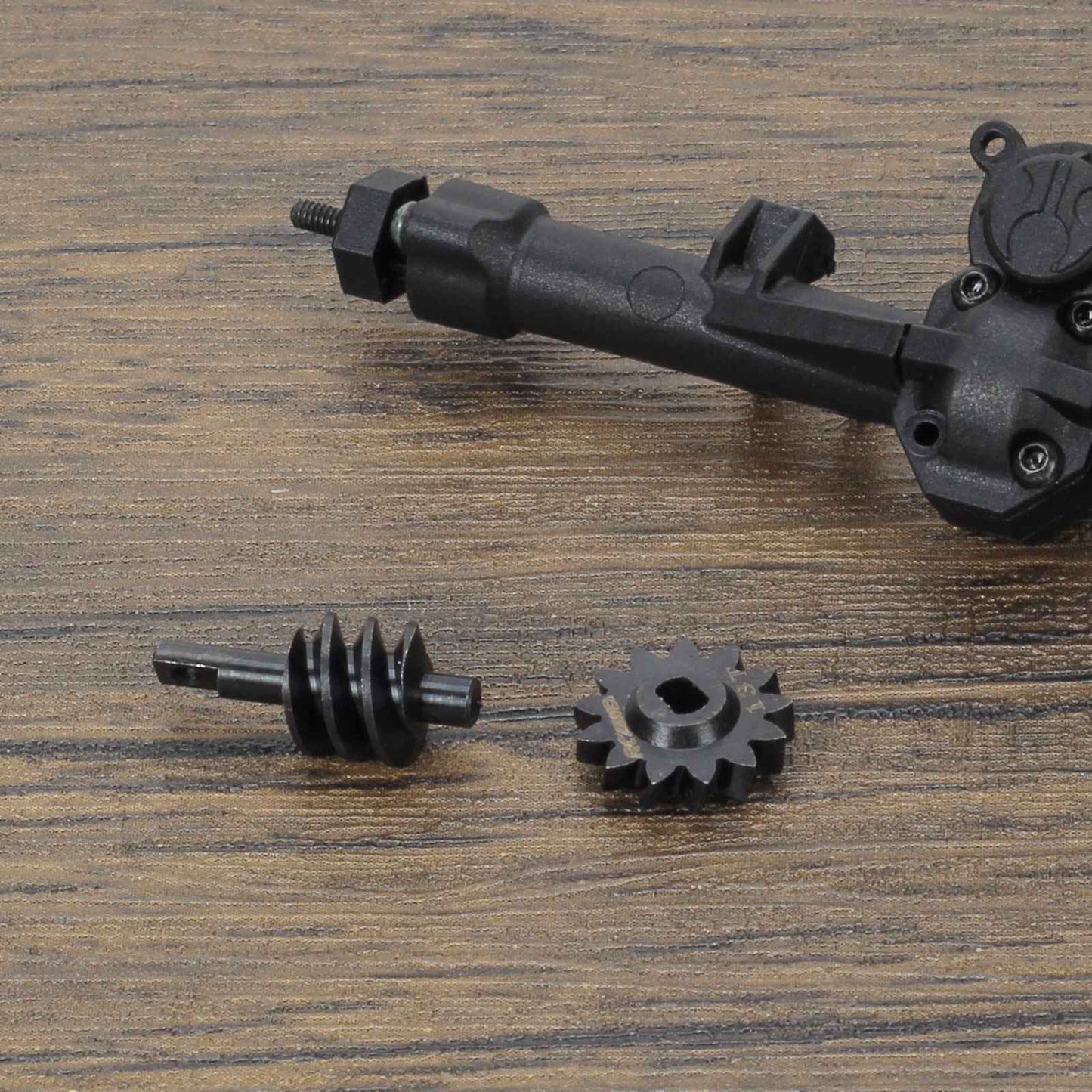 RCAWD AXIAL SCX24 Black RCAWD SCX24 overdrive gear 13T Steel Worm Gears Set compatiable with AX24
