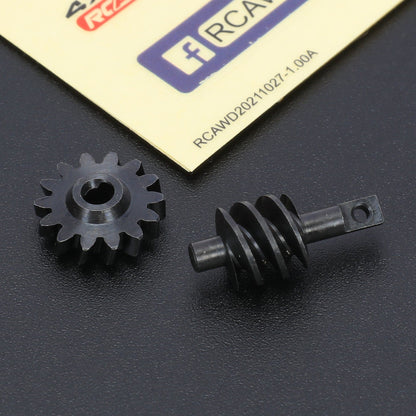 RCAWD AXIAL SCX24 Black RCAWD SCX24 overdrive gear 14T  Worm Gears Set compatiable with AX24