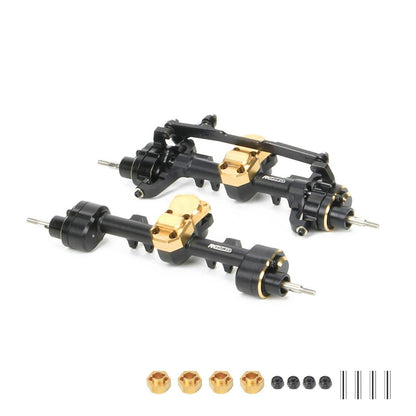 RCAWD AXIAL SCX24 Black RCAWD SCX24 Portal Axles CVD edition Full Set Upgrade Parts