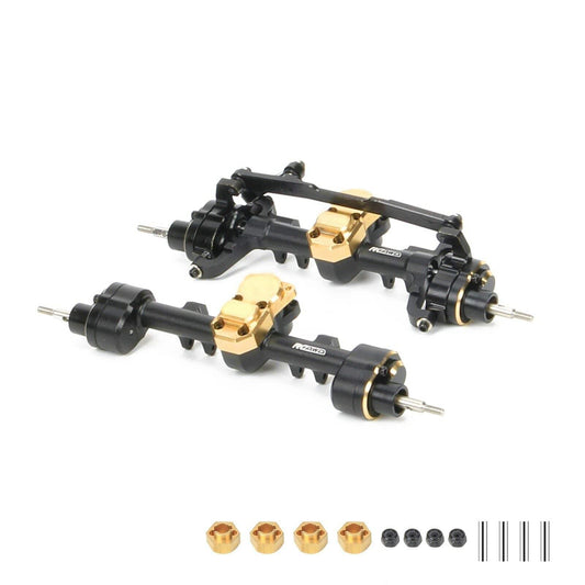 RCAWD AXIAL SCX24 Black RCAWD SCX24 Portal Axles CVD edition Full Set Upgrade Parts