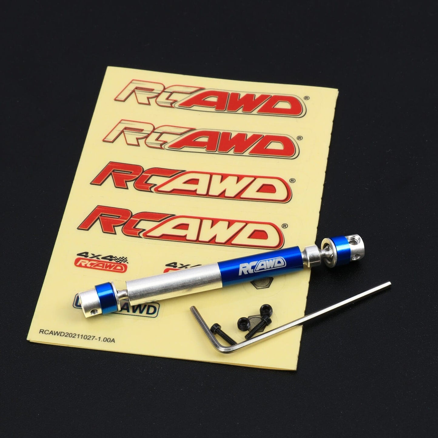 RCAWD AXIAL SCX24 Blue / 65-78mm Driveshafts RCAWD Axial SCX24 Upgrades Driveshafts SCX2586  SCX2586 SCX2569