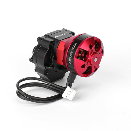 RCAWD AXIAL SCX24 Brushless 3500KV Motor Set RCAWD SCX24 Brushless 3500KV Motor 30A ESC with Helical Gear Transmission 4 Channel Transmitter Receiver Set