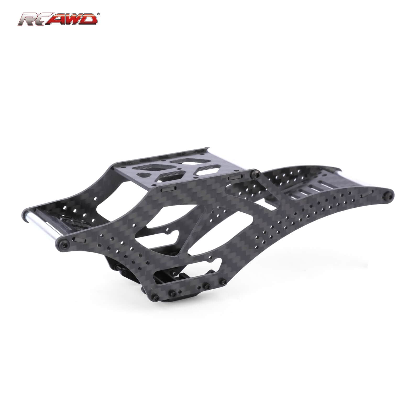RCAWD AXIAL SCX24 Chassis Frame Component B RCAWD Axial SCX24 Low Center of Gravity Carbon Fiber Frame Body Chassis Cover Kit