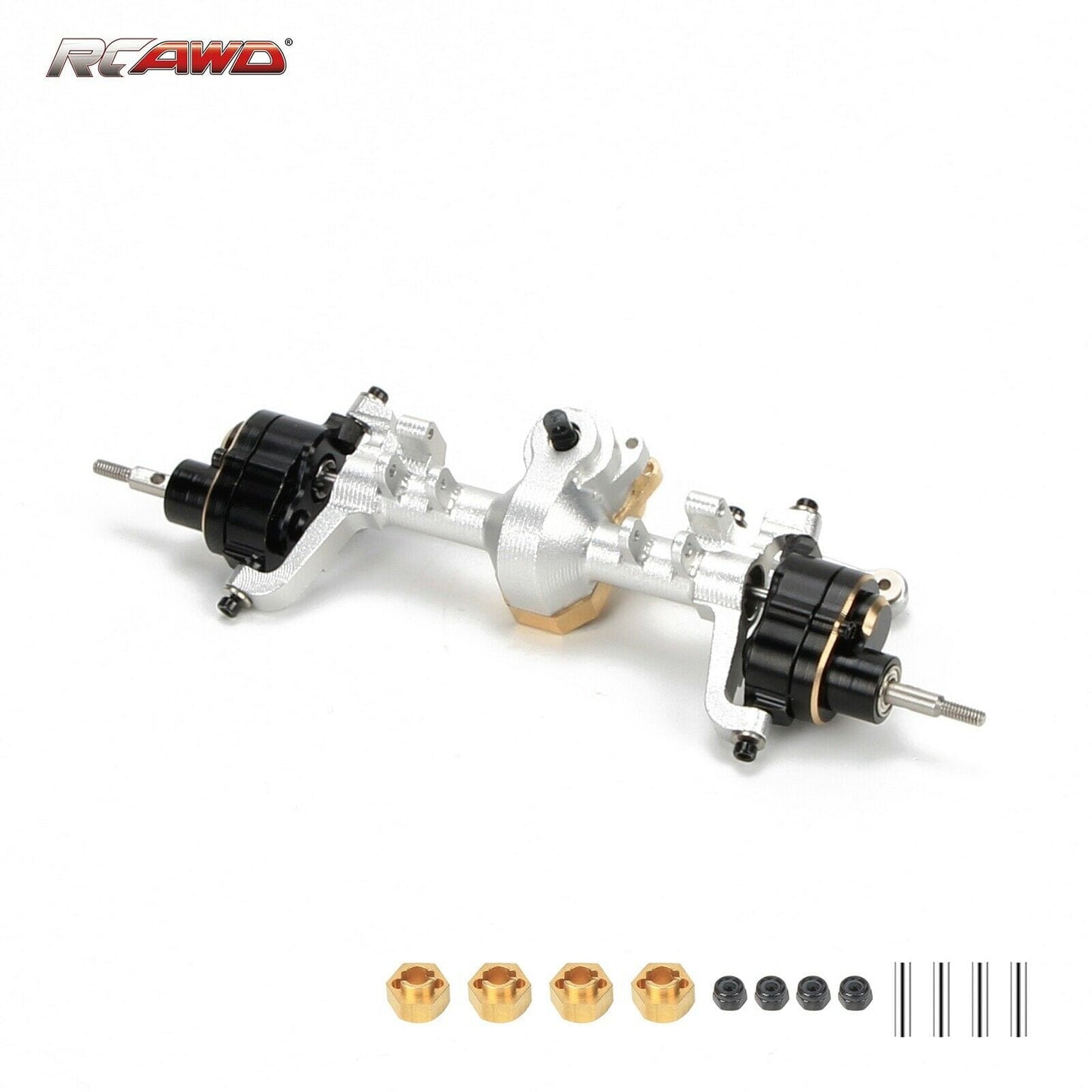 RCAWD Axial SCX24 CVD portal axle front for 1/24 Axial SCX24 crawlers compatiable with AX24 - RCAWD