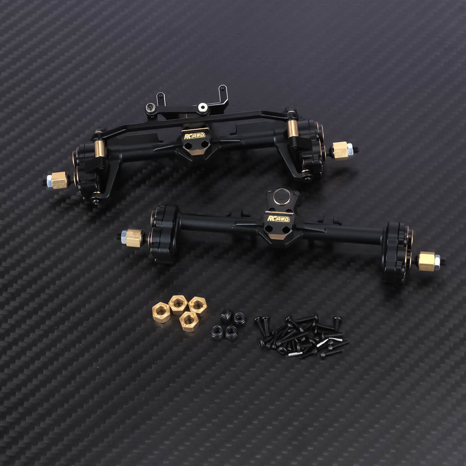 RCAWD AXIAL SCX24 Steel Front Rear Portal Axle with 20MM Width
