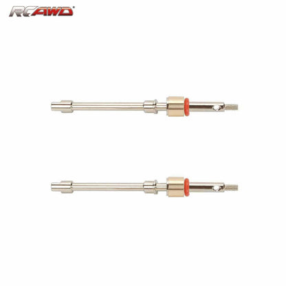 RCAWD Axial SCX24 Front CVD Drive Shaft Axle Upgrade Parts compatiable with AX24 - RCAWD