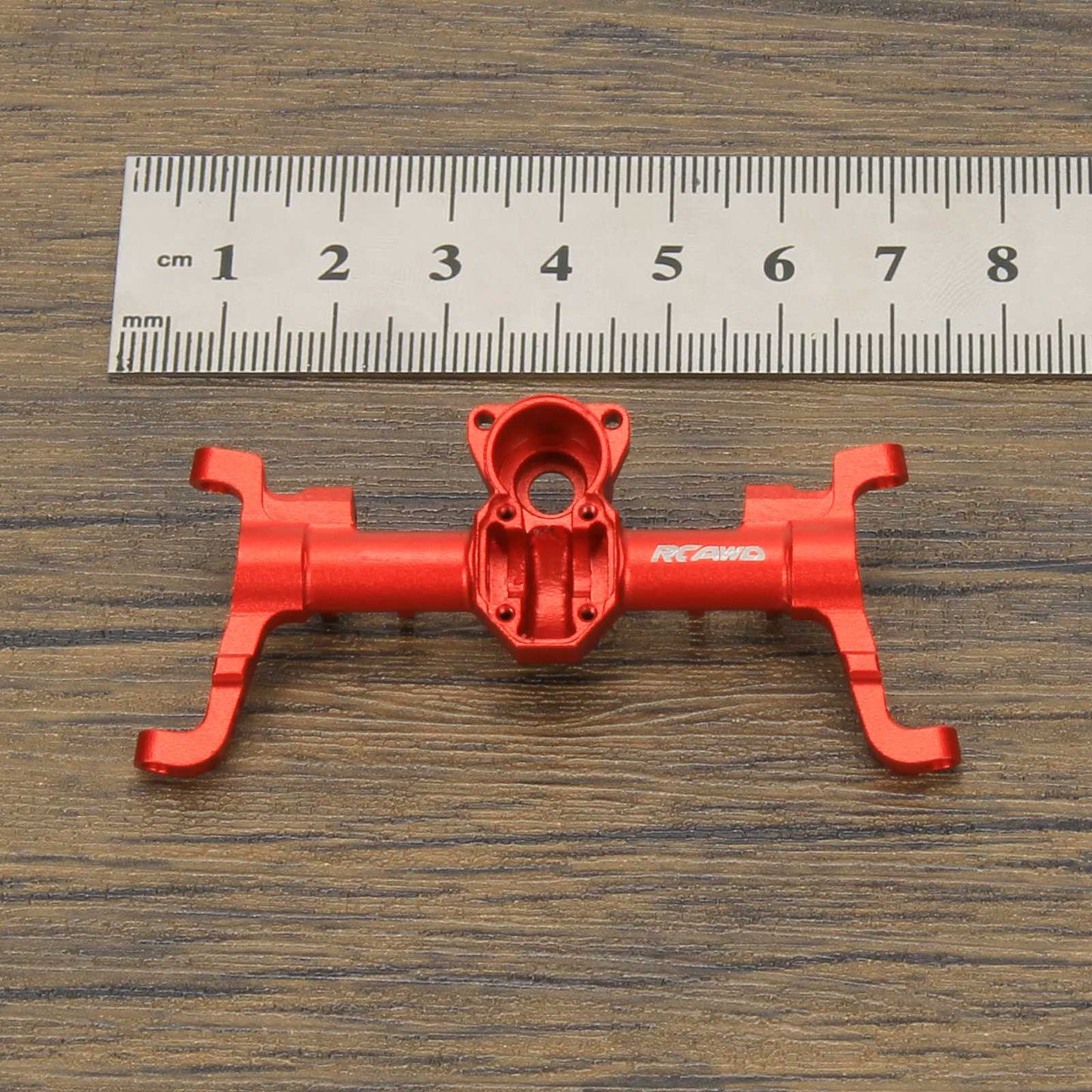 RCAWD AXIAL SCX24 Front portal axle housing / Red RCAWD Axial SCX24 upgrades Alloy Front rear portal axle housing case compatiable with AX24