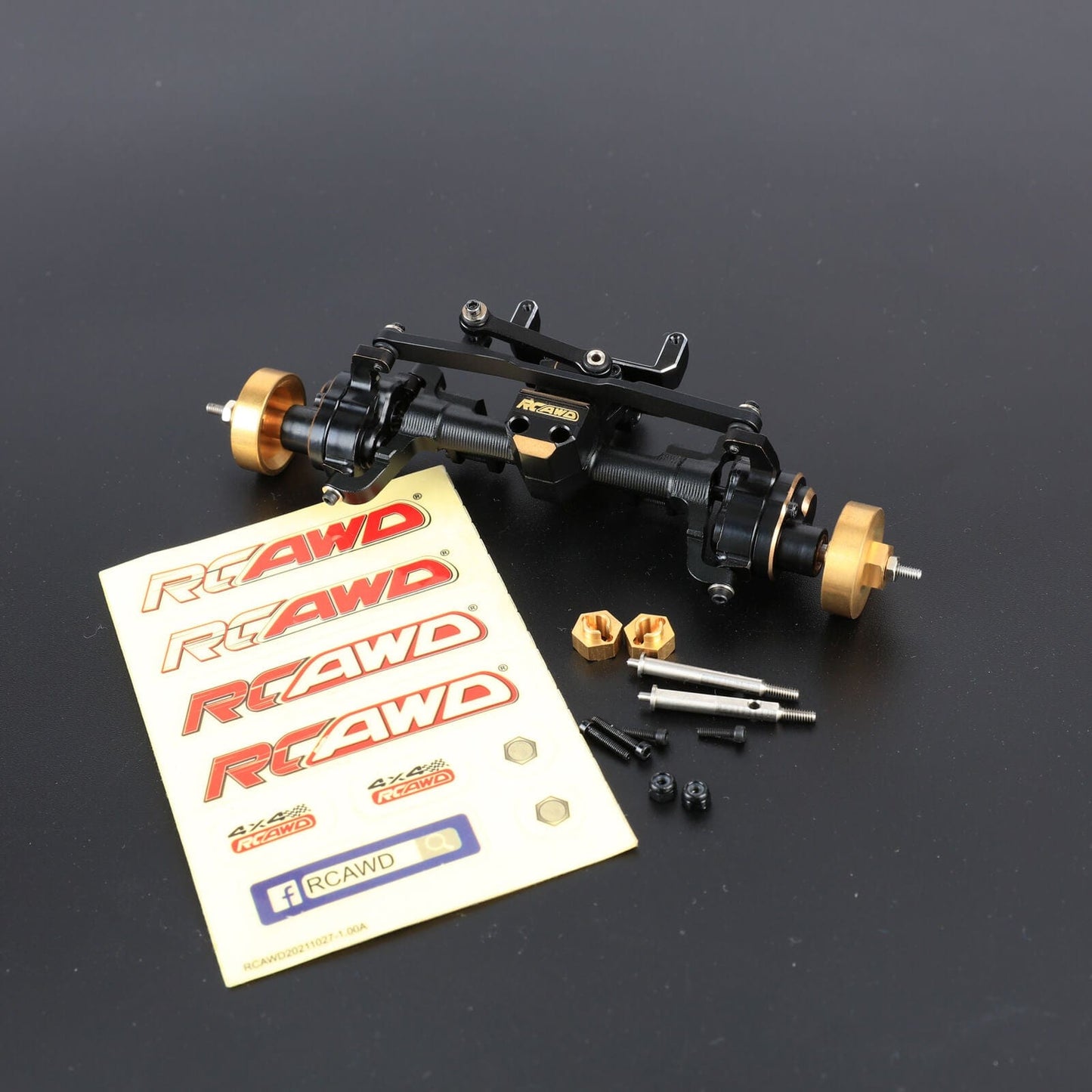 RCAWD AXIAL SCX24 Front RCAWD SCX24 Portal Axle +6mm With 12T Gears