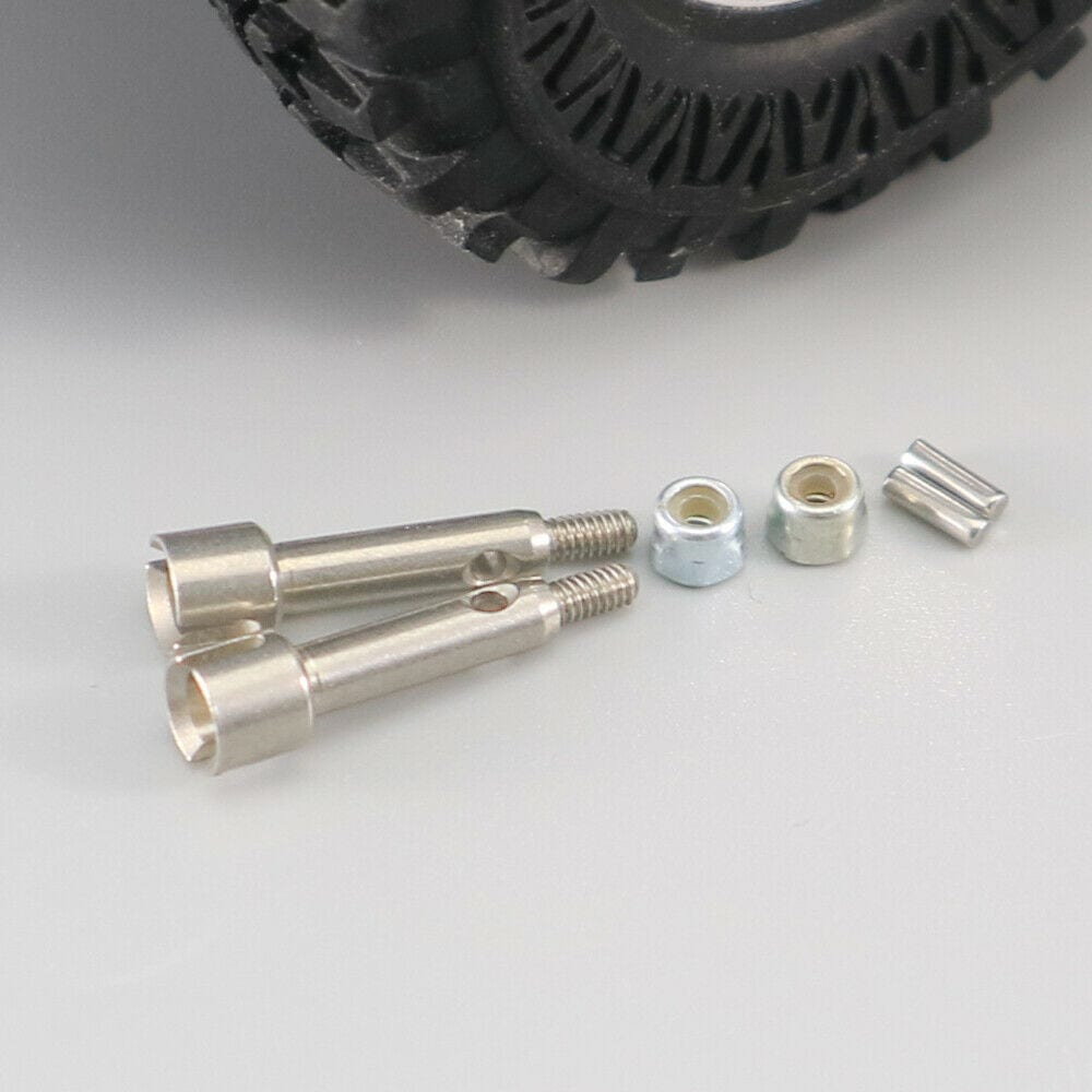 RCAWD Axial SCX24 Front Stub Axle Wheel Shaft - RCAWD