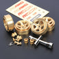 RCAWD AXIAL SCX24 Golden RCAWD SCX24 brass 1.0 inch beadlock wheel counterweight SCX2530