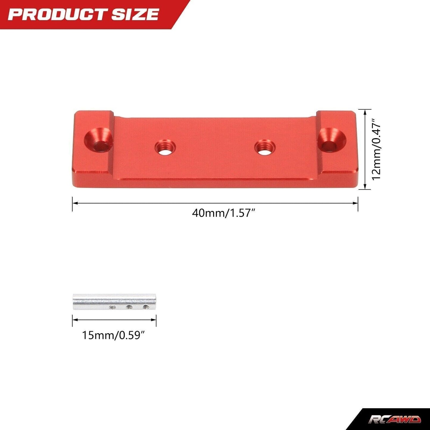 RCAWD Axial SCX24 magnetic body mount SCX2509 - RCAWD