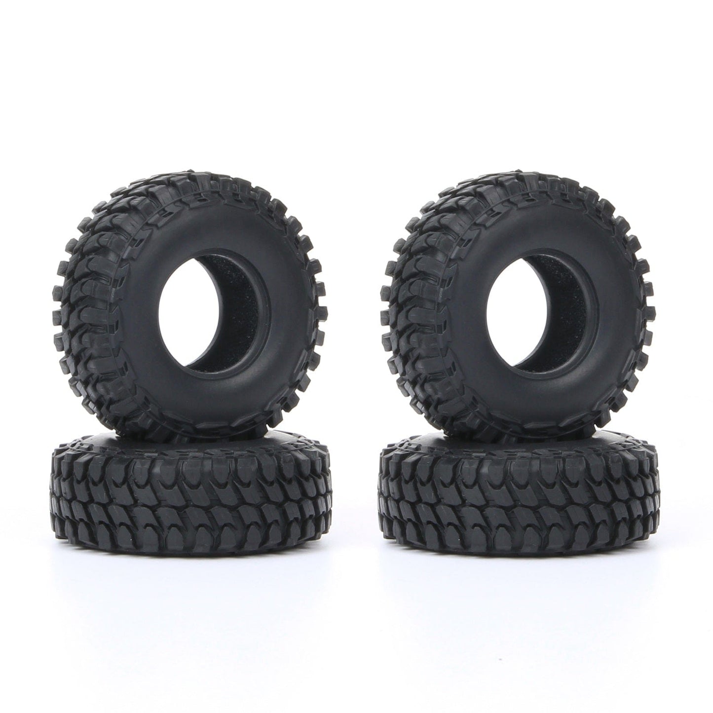 RCAWD AXIAL SCX24 RCAWD 55*20mm Deep Thread Rubber Tires for Axial SCX24 Crawlers