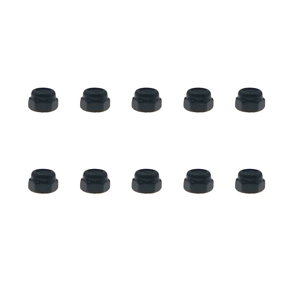 RCAWD AXIAL SCX24 RCAWD AX31147 Alloy M2 Nylon Locking Hex Nut for Axial SCX24