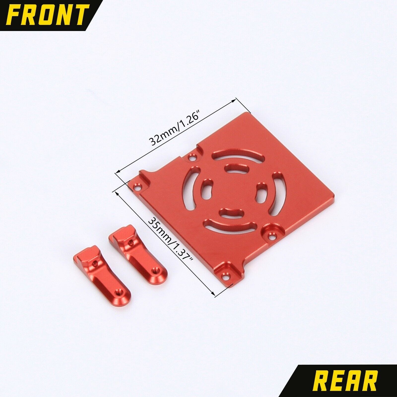 RCAWD AXIAL SCX24 RCAWD Axial SCX24 Alloy Receiver Tray