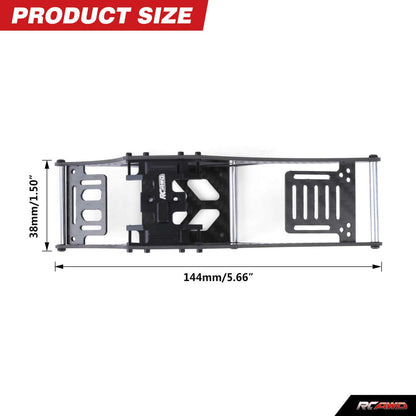 RCAWD AXIAL SCX24 RCAWD Axial SCX24 Carbon Fiber Frame Body Chassis Cover Kit