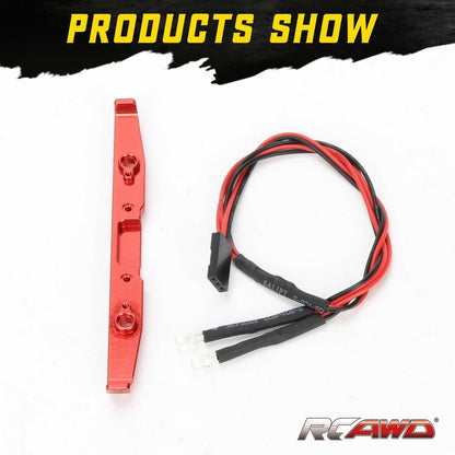 RCAWD AXIAL SCX24 RCAWD Axial SCX24 Chevrolet C10 Front Bumper & Lights AXI00001 Upgrade Parts