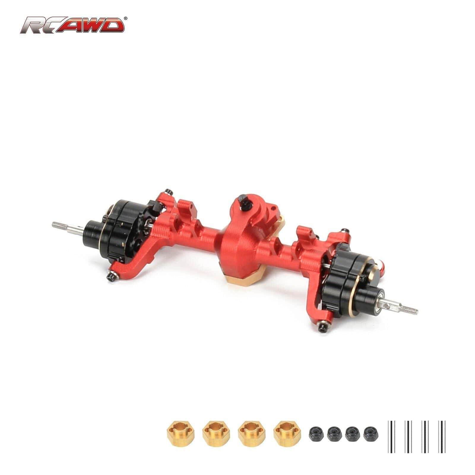 RCAWD AXIAL SCX24 RCAWD Axial SCX24 CVD portal axle front for 1/24 Axial SCX24 crawlers compatiable with AX24