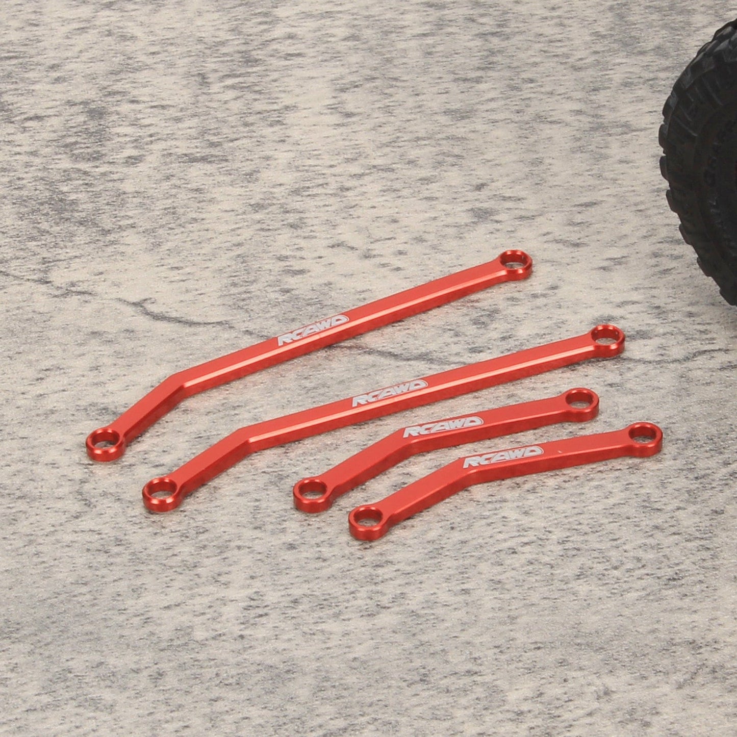 RCAWD AXIAL SCX24 RCAWD Axial SCX24 Deadbolt High Clearance lower linkage toe link tie rod set SCX2542