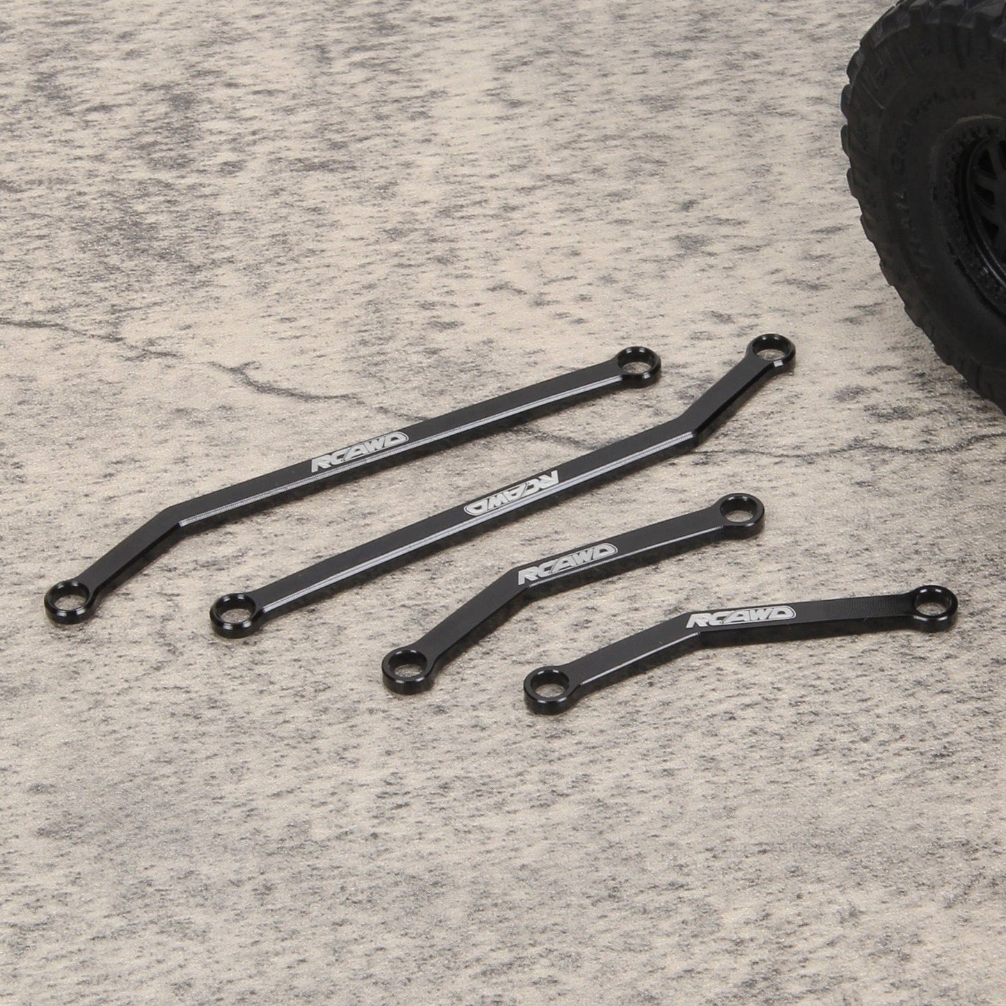 RCAWD AXIAL SCX24 RCAWD Axial SCX24 Deadbolt High Clearance lower linkage toe link tie rod set SCX2542