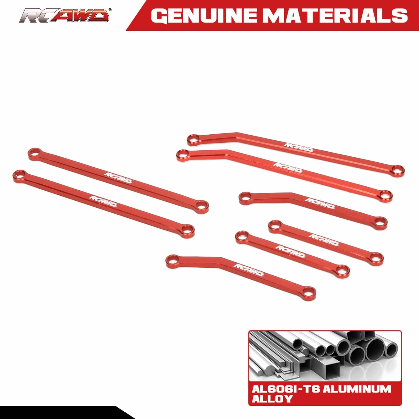 RCAWD AXIAL SCX24 RCAWD Axial SCX24 Gladiator High Clearance linkage SCX2547