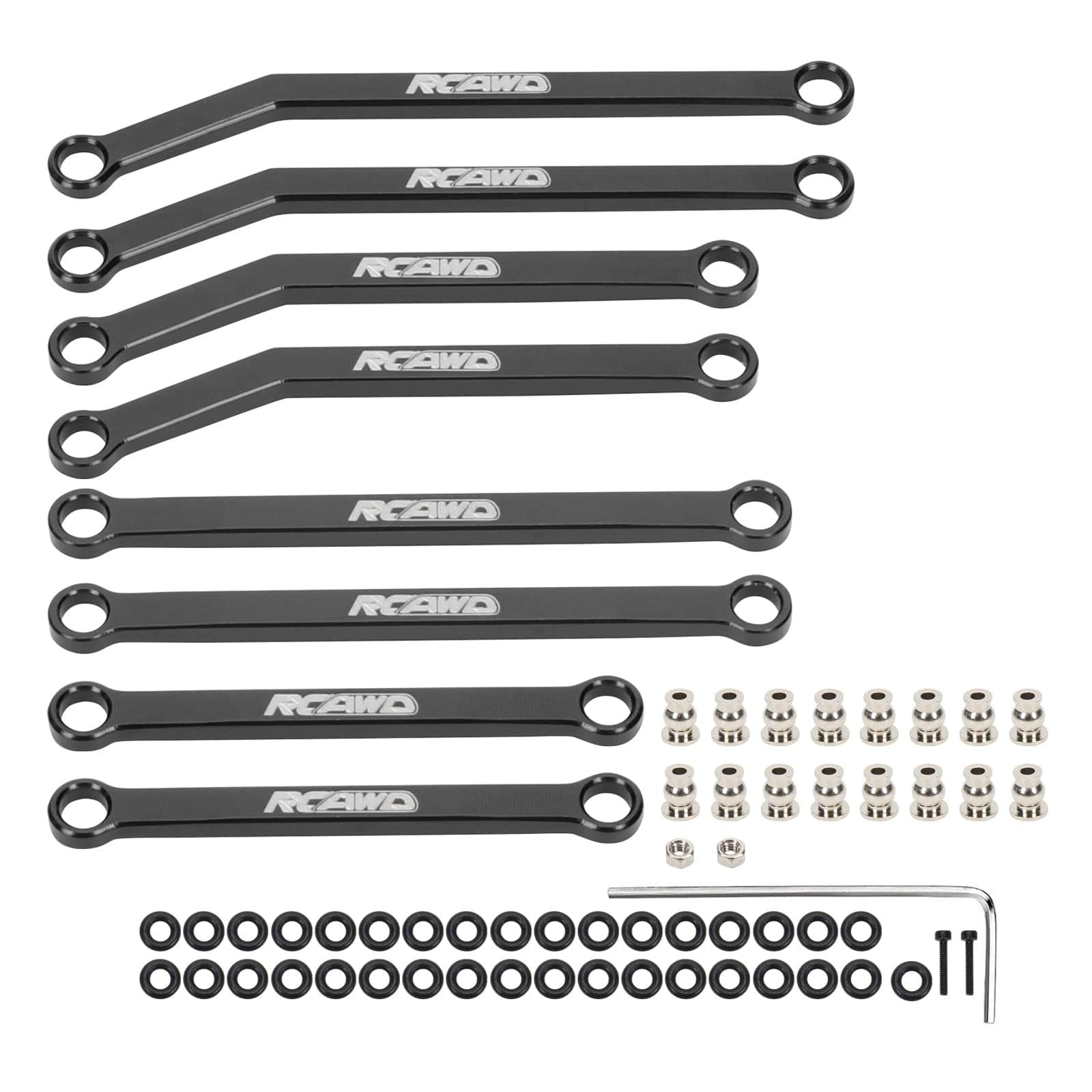 RCAWD AXIAL SCX24 RCAWD Axial SCX24 high clearance links for C10 Jeep Wrangler Bronco  SCX2546