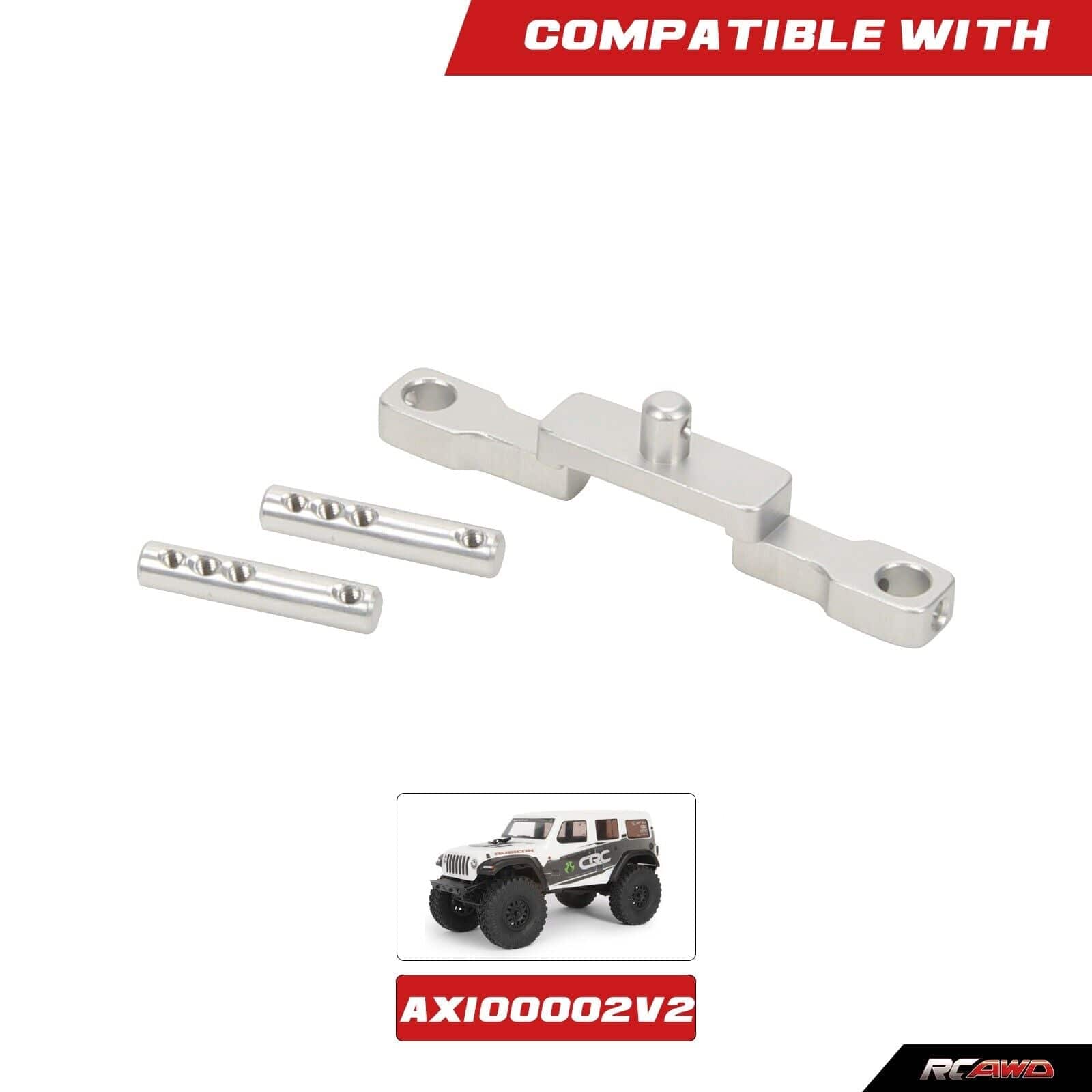 RCAWD AXIAL SCX24 RCAWD Axial SCX24 Jeep Wrangler Front Body Post Set