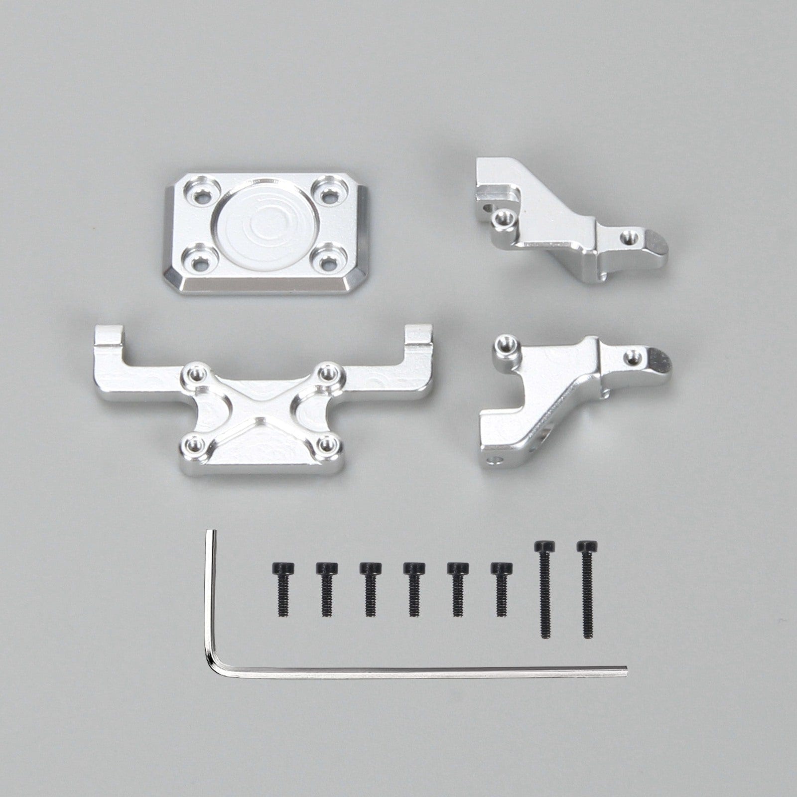 RCAWD AXIAL SCX24 RCAWD Axial SCX24 Jeep Wrangler Upgrades Aluminum body shell body post  rear hinge mount set SCX2443