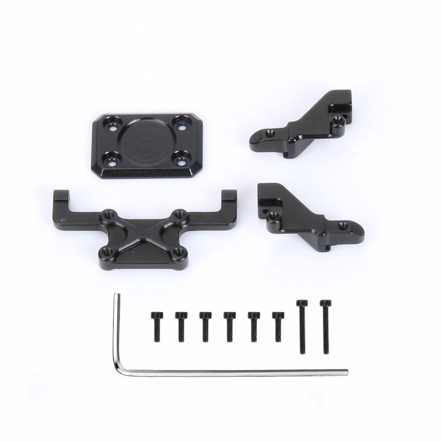 RCAWD AXIAL SCX24 RCAWD Axial SCX24 Jeep Wrangler Upgrades Aluminum body shell body post  rear hinge mount set SCX2443