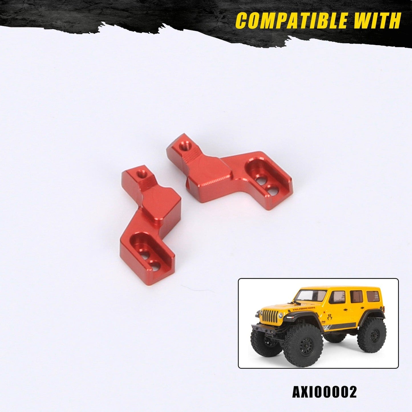 RCAWD AXIAL SCX24 RCAWD Axial SCX24 Jeep Wrangler Upgrades front bumper mount SCX2448