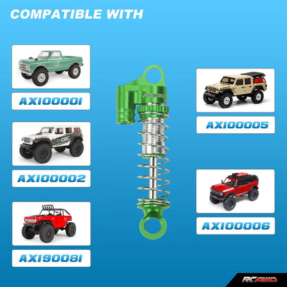 RCAWD AXIAL SCX24 RCAWD Axial SCX24 Oil Filled Type Shock Absorber Upgrade Parts