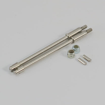 RCAWD AXIAL SCX24 RCAWD Axial SCX24 stainless steel rear axles set SCX2428S