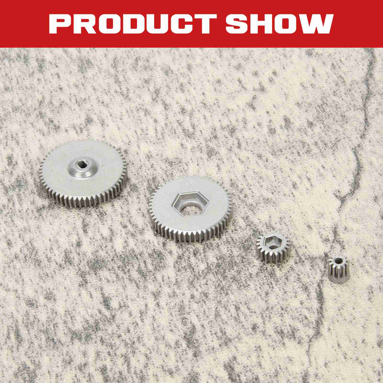 RCAWD AXIAL SCX24 RCAWD Axial SCX24 stainless steel Transmission Gears SCX2436