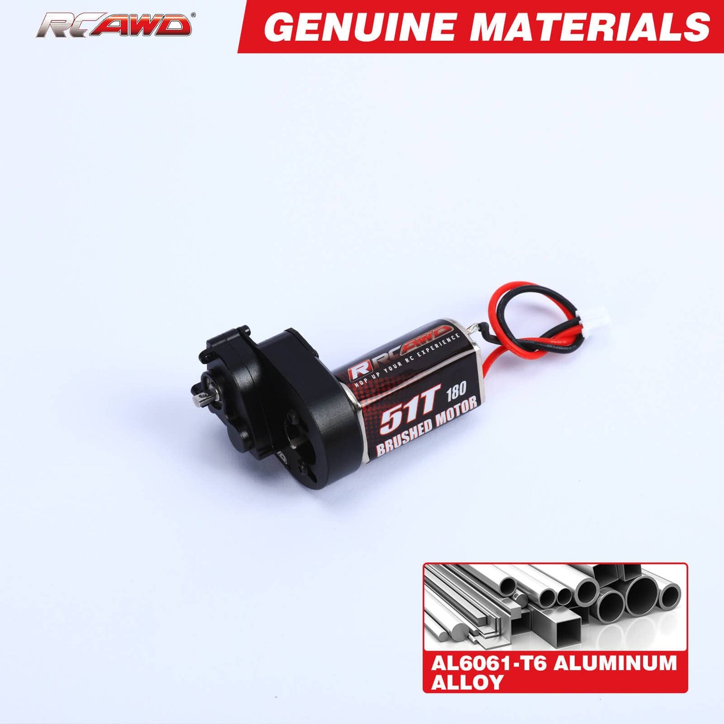 RCAWD Axial SCX24 RCAWD Axial SCX24 upgrades 180 Motor 51t Gear Housing Transmission & Extension