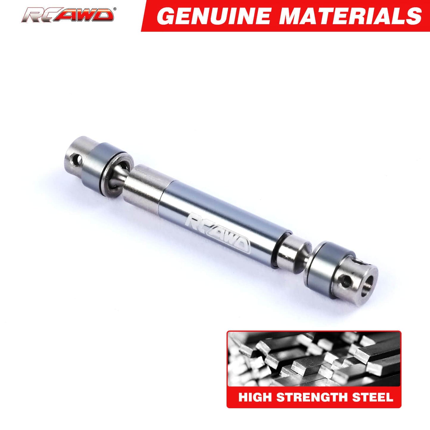 RCAWD AXIAL SCX24 RCAWD Axial SCX24 Upgrades 50-63MM Rear Center Driveshafts SCX2586R