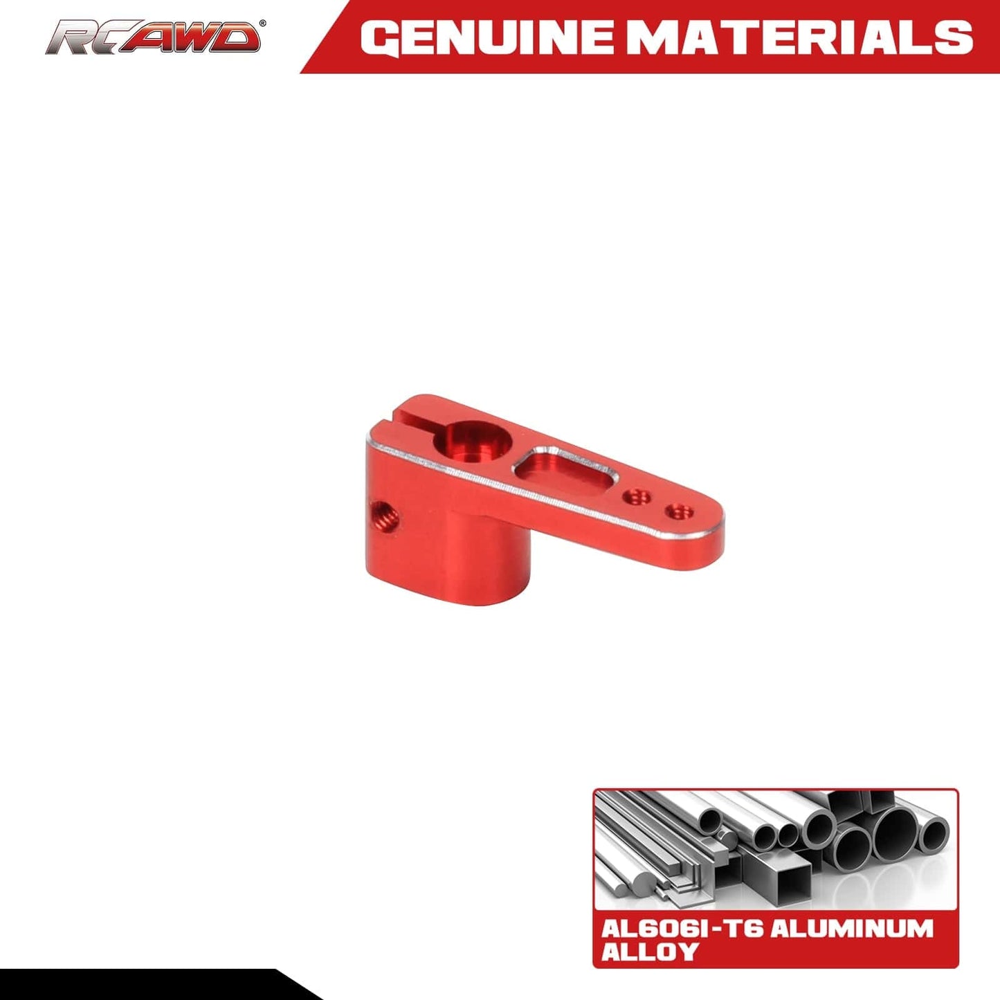 RCAWD AXIAL SCX24 RCAWD Axial SCX24 Upgrades Alloy 15T spline servo arm SCX2527 compatiable with AX24