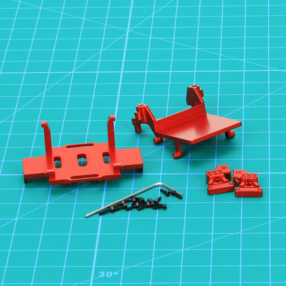 RCAWD AXIAL SCX24 RCAWD Axial SCX24 Upgrades Alloy battery tray ESC tray rear shock tower SCX2502