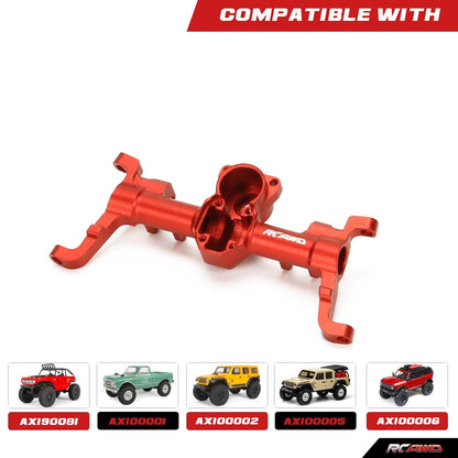 RCAWD AXIAL SCX24 RCAWD Axial SCX24 upgrades Alloy Front rear portal axle housing case compatiable with AX24