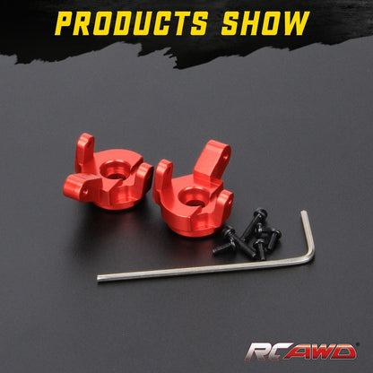 RCAWD AXIAL SCX24 RCAWD Axial SCX24 Upgrades Aluminium steering hub carrier SCX2444