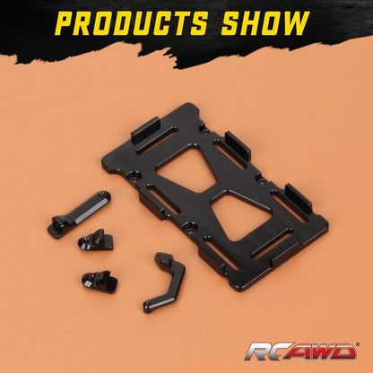 RCAWD AXIAL SCX24 RCAWD Axial SCX24 Upgrades Aluminum alloy battery tray SCX2452