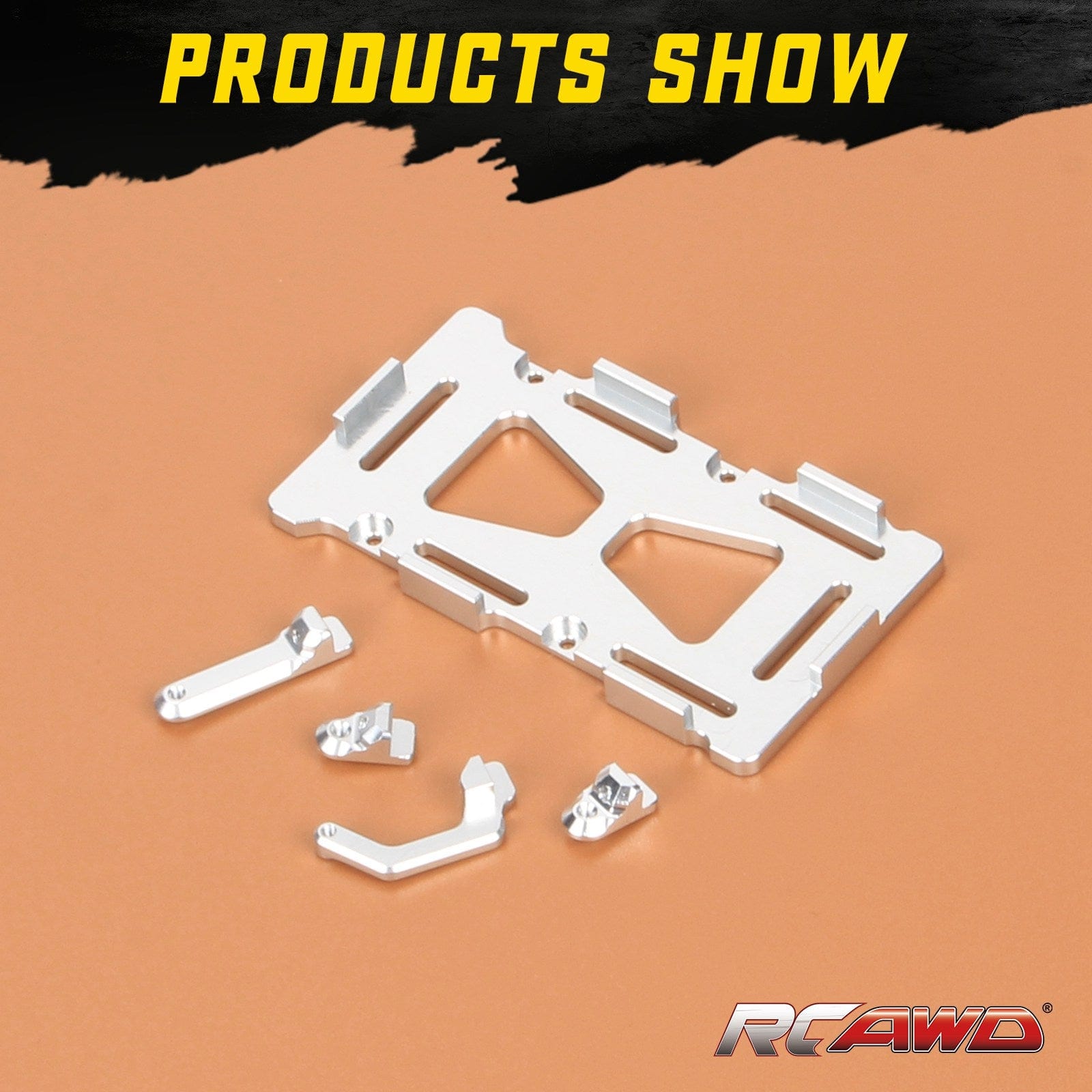 RCAWD AXIAL SCX24 RCAWD Axial SCX24 Upgrades Aluminum alloy battery tray SCX2452